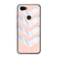 Marmeren pijlen: Google Pixel 3a Transparant Hoesje