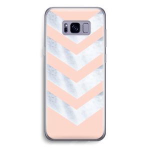 Marmeren pijlen: Samsung Galaxy S8 Transparant Hoesje