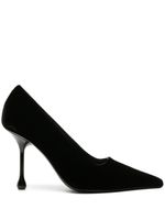 Jimmy Choo escarpins Ixia 95 mm en velours - Noir