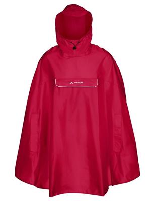 Vaude Valdipino Poncho Red Uni M