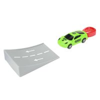 Toi-Toys Turbo Racers Afschiet Rallyauto met Schans - thumbnail