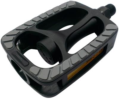 Marwi pedaalset sp-813 pp met grijze non-slip inlay zwart (werkplaatsverpakking)