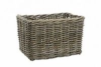 New Rotan fietsmand New Brisbane Large 39 liter 46 x 33 x 26 cm grijs