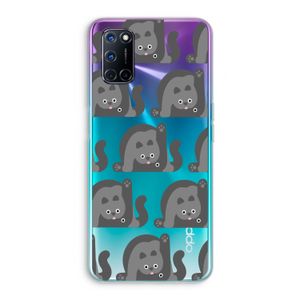 Cats: Oppo A92 Transparant Hoesje