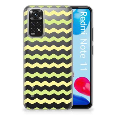 Xiaomi Redmi 10 | Redmi Note 11 4G | TPU bumper | Waves Yellow