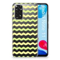 Xiaomi Redmi 10 | Redmi Note 11 4G | TPU bumper | Waves Yellow