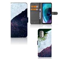 Motorola Moto G51 5G | Book Case | Sea in Space