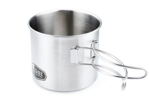 GSI Outdoors 68214 kampeerkookgerei Pot 0,5 l Zilver