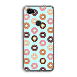 Donuts: Google Pixel 3a Transparant Hoesje