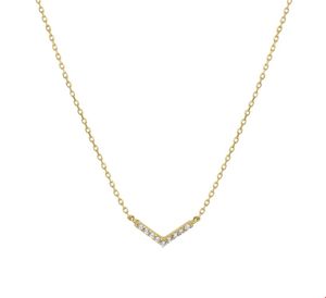TFT Collier Geelgoud Zirkonia 0,8 mm x 40-44 cm