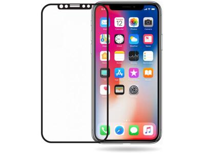 Mobilize Mobilize Edge-To-Edge Glass Screen Protector Apple iPhone X/Xs/11 Pro Black Full Glue