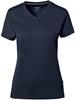 Hakro 169 COTTON TEC® Women's V-neck shirt - Ink - XS