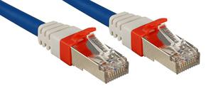 LINDY 45382 RJ45 Netwerkkabel, patchkabel CAT 6 S/STP 30.00 m Blauw 1 stuk(s)