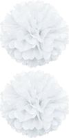 Pompons Wit