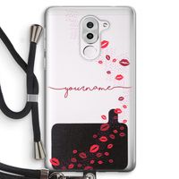 Kusjes: Honor 6X Transparant Hoesje met koord