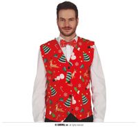 Kerst Gilet Christmas Tree Volwassenen