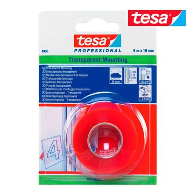 Dubbelzijdig plakband TESA Transparant 5 m x 19 mm