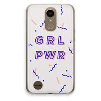 GRL PWR: LG K10 (2017) Transparant Hoesje