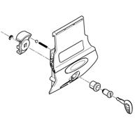 GIVI Slot, Onderdelen motokoffers, Z2901NM