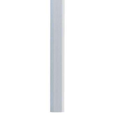 Leen Bakker - Overgangsprofiel Tot 11 Mm - Zilver - 100 Cm - Aluminium - Grijs - 4x103x5 Cm