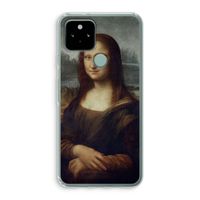 Mona Lisa: Google Pixel 5 Transparant Hoesje Mona Lisa: Google Pixel 5 Transparant Hoesje