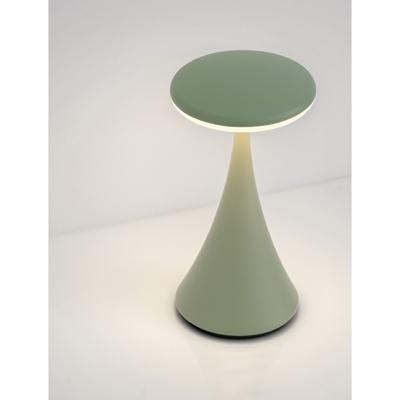Lyora TafellampElbo olijfgroen met USB - 9030136