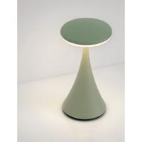 Lyora TafellampElbo olijfgroen met USB - 9030136