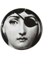 Fornasetti sous-verre "Tema e variazioni" - Blanc - thumbnail