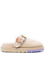 Off-White mules Spongesole en daim - Tons neutres