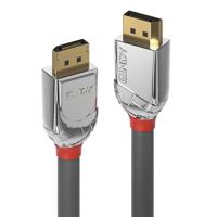 LINDY 36300 DisplayPort-kabel DisplayPort Aansluitkabel DisplayPort-stekker, DisplayPort-stekker 0.50 m Grijs