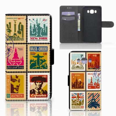 Samsung Galaxy J7 2016 | Flip Cover | Postzegels Samsung Galaxy J7 2016 | Flip Cover | Postzegels