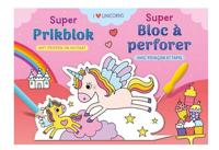 Deltas Super Prikblok I Love Unicorns - thumbnail