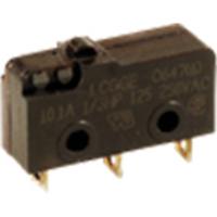 C & K Switches LCGHX1A10RCE Microschakelaar 125 V, 30 V/DC 1 A 1x aan/(aan)/aan 1 stuk(s) Bulk