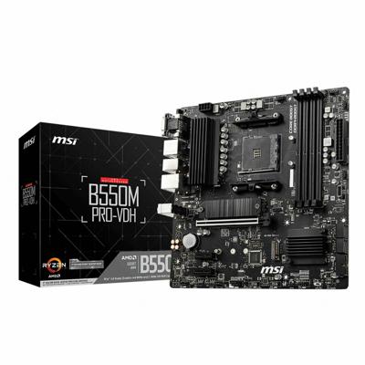 Moederbord MSI B550M PRO-VDH AMD B550 AMD AMD AM4