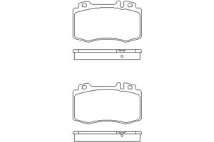 Remblokken set 2374502