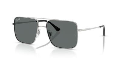 Zonnebril Ray-Ban -003/81 56 ARI Silver dark grey polar