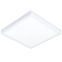 Eglo Vierkante plafondlamp Argolis 2 IP44 wit 900279