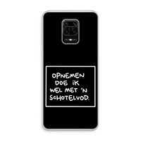 Schotelvod: Xiaomi Redmi Note 10 Lite Transparant Hoesje