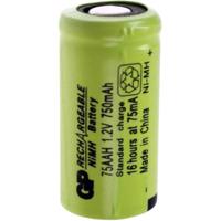 GP GPIND75AAHB Speciale oplaadbare batterij 2/3 AA Flat-top NiMH 1.2 V 750 mAh - thumbnail