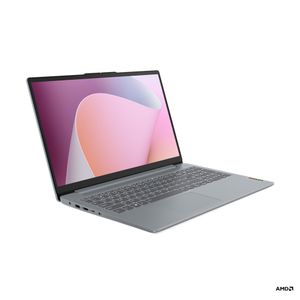 Lenovo IdeaPad Slim 3 Laptop 39,6 cm (15.6") Full HD AMD Ryzen™ 5 7520U 8 GB LPDDR5-SDRAM 512 GB SSD Wi-Fi 6 (802.11ax) Windows 11 Home Grijs
