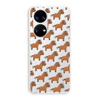 Pony: Huawei P50 Transparant Hoesje