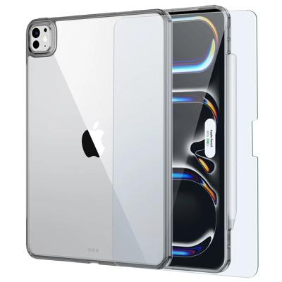 iPad Pro 13ʺ (2024) Classic Hybrid Protection Bundle - Clear Black