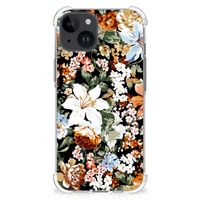 Case voor iPhone 15 Plus Dark Flowers - thumbnail