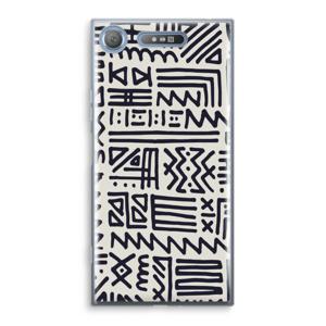 Marrakech print: Sony Xperia XZ1 Transparant Hoesje