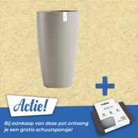 Pot stockholm high h60cm taupe