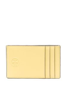 Tory Burch porte-cartes Fleming à losanges - Jaune