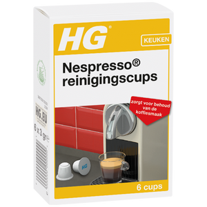 HG nespressoÂ® reinigingscups