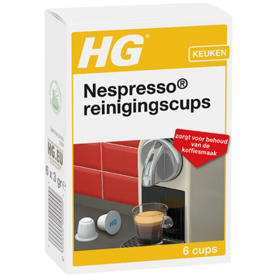 HG nespresso® reinigingscups