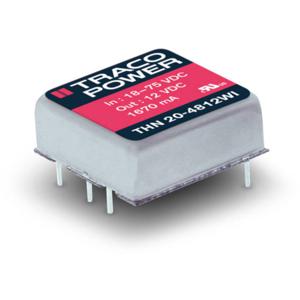 TracoPower THN 20-4811WI DC/DC-converter, print 48 V/DC 5 V/DC 4 A 20 W Aantal uitgangen: 1 x Inhoud 10 stuk(s)