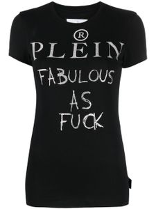 Philipp Plein t-shirt Sexy Pure à ornements strassés - Noir